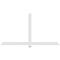 Ekena Millwork Eugene Architectural Grade PVC Gable Bracket, 84"W x 45 1/2"H x 2"D x 4"F, 13/12 Pitch GBP084X46X0204EUG00 - alternate 3